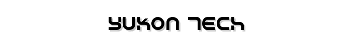 Yukon Tech font